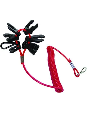 Shoreline Marine Universal Kill Switch Keys and Lanyard. - B007PKB6EW