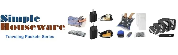 Simple Houseware 4 Pack Travel Shoe Bags - Traveling Packets