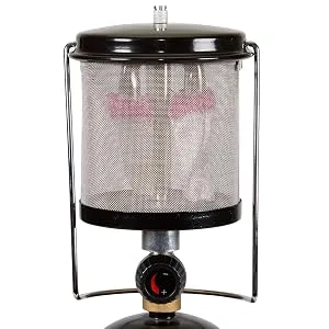 Stansport - Wire Mesh Camp Lantern Globe Replacement (Stainless Steel) gray - replacement propane lantern globe