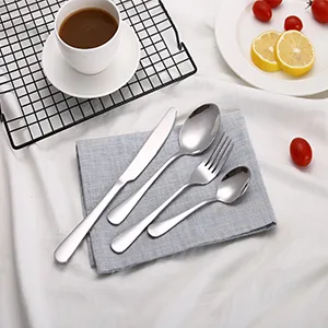 Portable Flatware Set ,Reusable Utensils with Case 3 Piece Stainless Steel (Knife, Fork, Spoon)Reusable Utensils,Travel Silverware Set,Camping utensils,Camping kit for Lunch Box (1010 Black) - product information 3