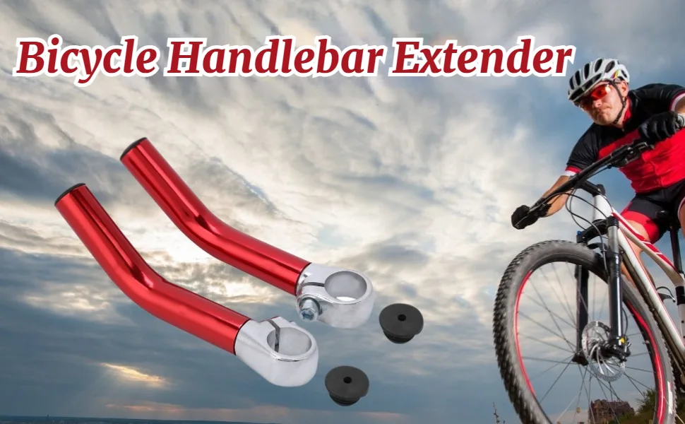 VGEBY1 Bike Handlebar End, 1 Pair Aluminum Alloy Bicycle Handlebar Grip End Bar End with Stopper for 22.2mm Handlebar Replacement Black - Bicycle Bar Ends
