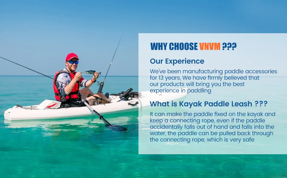 VNVM Kayak Paddle Leash 2 Pack, Paddle Leash Lightweight Coiled Kayak Rod Leashes for SUP Kayaking Canoing Fishing Boating Black 2 packs - kayak accessories
