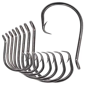 Circle-Hooks-Fishing-Equipment-Octopus-Hooks-Saltwater-50 Pack 1/0 9/0 7/0 50-Pack - hooks circle