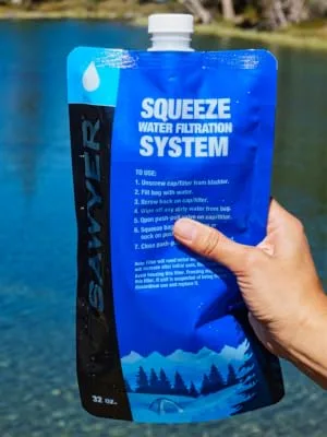Sawyer Products Squeezable Pouches for Squeeze Water Filtration System 32 - Ounce - Sawyer Squeeze Pouches