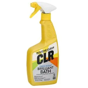 CLR Brilliant Bath, Fresh Scent Foaming Action Cleaner, Spray Bottle, 26 Fl Oz (Pack of 1) (Packaging May Vary) - CLR BRILLIANT BATH