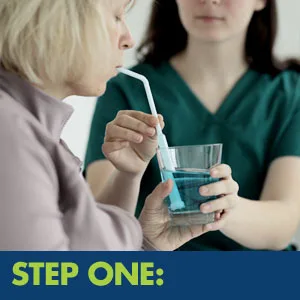 Bionix Health at Home Safestraw Drinking Aid for Thin Liquids, White - safestraw