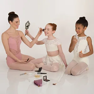 Body Wrappers Ultimate Shimmer Footed Tights, Black, Medium - ballerinas