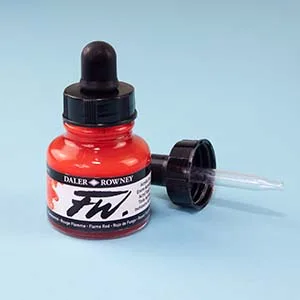 Daler Rowney FW Artists Acrylic Ink 29.5 ML Pot - White - ink2