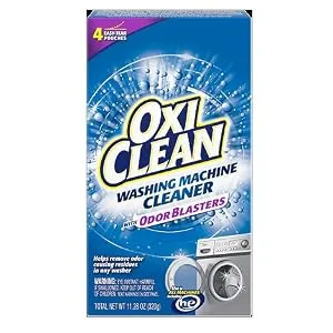 OxiClean Washing Machine Cleaner with Odor Blasters, 4 Count - product information 1