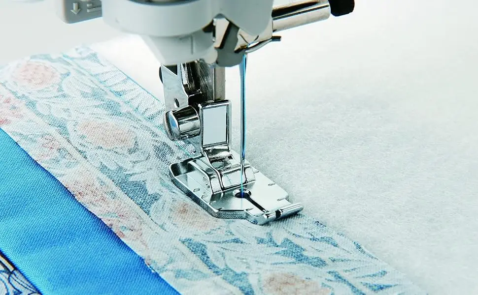 Brother  Inch Piecing Foot for Quilting and Topstitching, SA125, Silver - product information 1