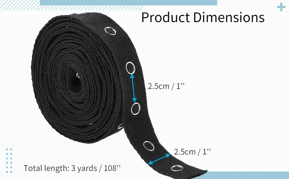 3 Yard Sewing Snap Tape Trim, Snap Button Tape Soft Cloth Sewing Snap, Sewing Snap Ribbon Fastener Press Stud Tape for Sewing DIY Accessories (3 Yard Black) - 3 Yard Sewing Snap Tape Trim
