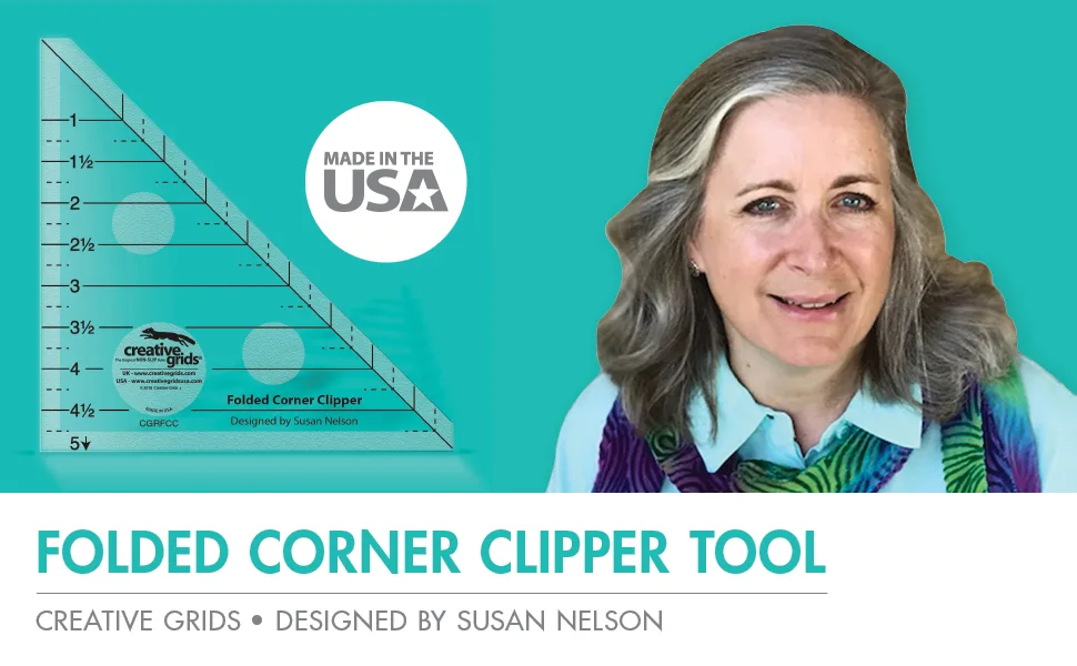 Creative Grids Folded Corner Clipper Tool - CGRFCC - folded corner clipper tool