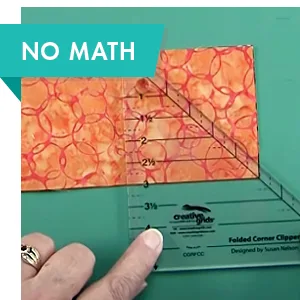 Creative Grids Folded Corner Clipper Tool - CGRFCC - no math