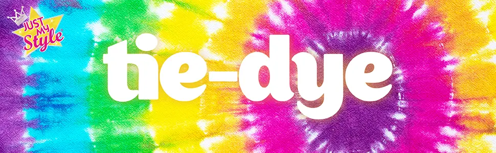Just My Style Pretty Pastel Tie Dye by Horizon Group USA, Create 18 Projects with 8 Colors Pastel (Box) - tie dye, create, design, creations, just my style, colors, dye, trendy