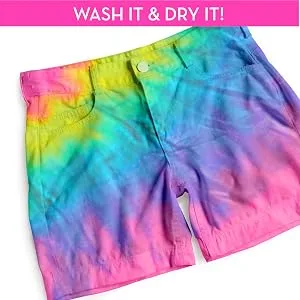 Just My Style Pretty Pastel Tie Dye by Horizon Group USA, Create 18 Projects with 8 Colors Pastel (Box) - tie dye, create, design, creations, just my style, colors, dye, trendy