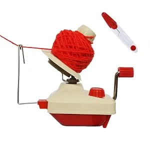 Knewmart Yarn Ball Winder,Convenient Ball Winder for Yarn,Yarn Swift and Ball Winder Combo with Easy Installation for Yarn Storage + 1 Pcs Scissors (2) - product information 2