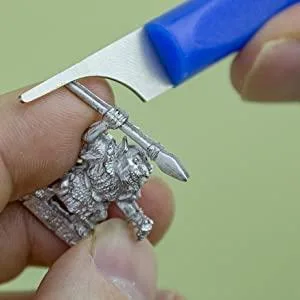 Modelcraft Mouldline Remover and Cleaning Tool for Modelling Single - pewter metal model clean-up remove moldline mouldlines safe easy modelcraft
