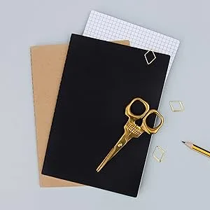 Suck UK Stainless Steel Skull Scissors Novelty Scissors, for General Purpose and Household Use, Gold - product information 6