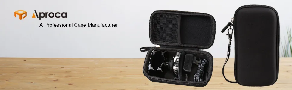 Aproca Hard Storage Travel Case, for Skull Shaver Pitbull Gold PRO/Silver PRO Head Shaver Electric Head & Face Shaver (Black-New) - afadadf