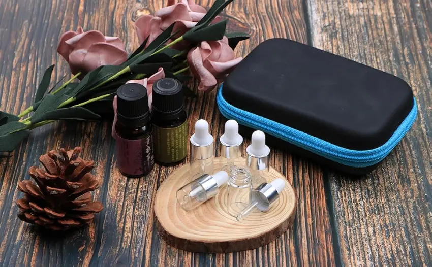 ConStore 50pcs Clear Glass Dropper Bottles Mini Essential Oil Vials with Glass Eye Dropper Empty Cosmetic Lotion Sample Bottles Refillable DIY Cosmetic Container Liquid Perfume (2ml) - product information 1