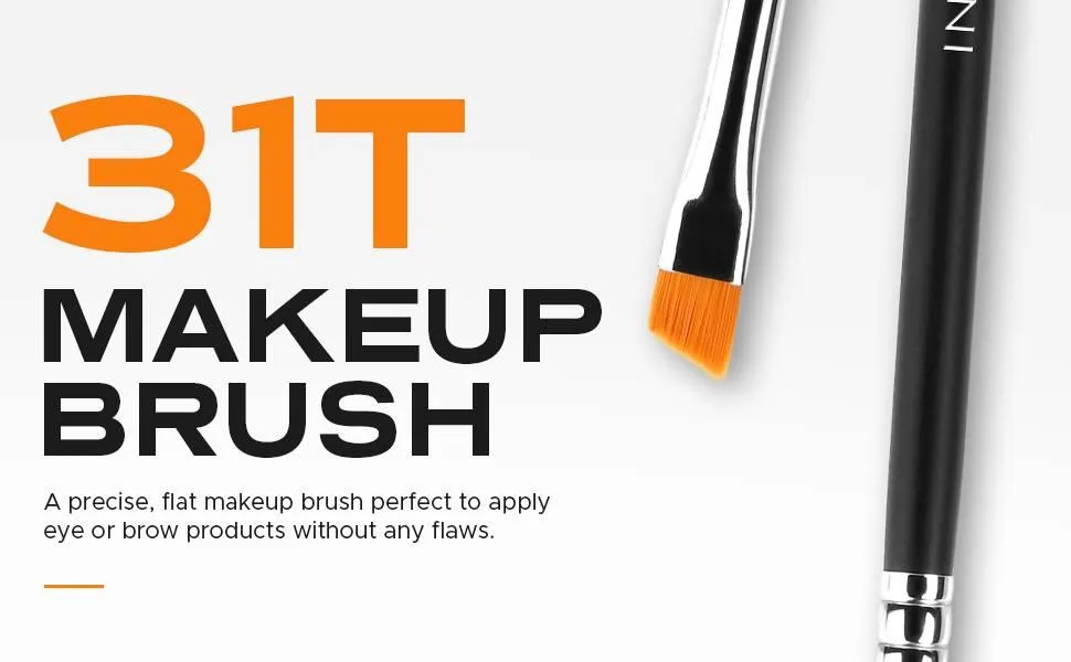 Inglot MAKEUP BRUSH 31T | Angled Shape | Cruelty Free | Taklon Hair - Makeup brush 31t