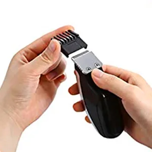 KEMEI Mini Clippers Trimmer Groomer Cordless Self-Haircut Kit Styling Shears With Stainless Steel - product information 21