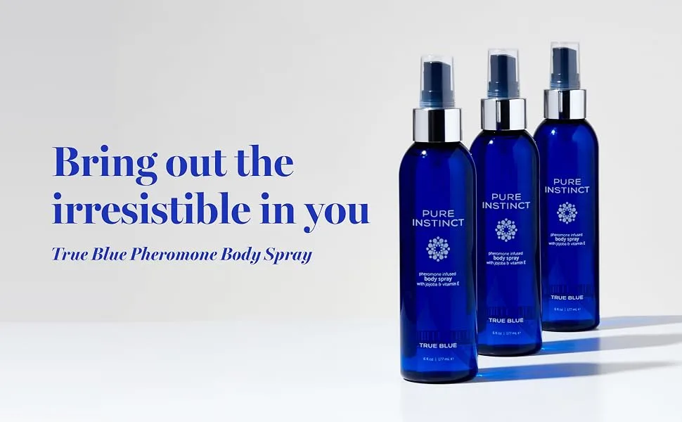Pure Instinct Body Spray True Blue 177 ml | 6 Fl Oz - True Blue