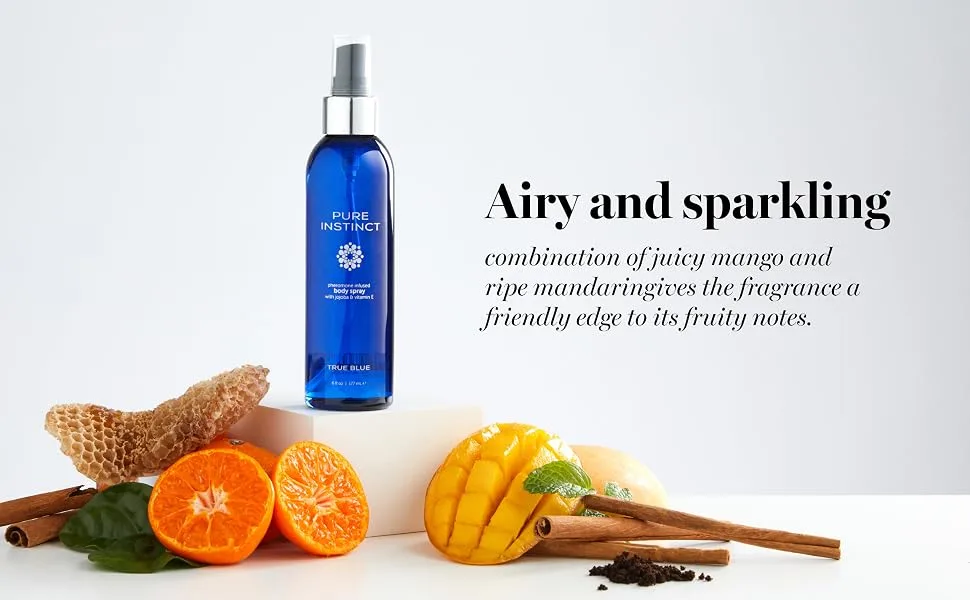 Pure Instinct Body Spray True Blue 177 ml | 6 Fl Oz - True Blue