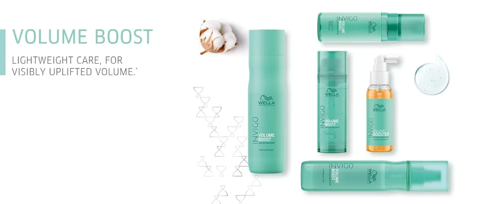 Wella Professionals Invigo Volume Boost Bodifying Foam, For A Lightweight Volumous Look, With Bodyfying Spring Blend, 5.07oz - Volume Boost Module 1