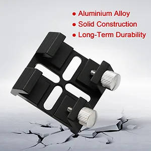 Astromania Universal Dovetail Base for Finder Scope - Ideal for Installation of Finder Scope, Green Laser Pointer Bracket Hole Spacing 10.2-30.2MM - product information 19