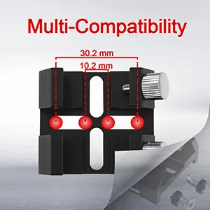Astromania Universal Dovetail Base for Finder Scope - Ideal for Installation of Finder Scope, Green Laser Pointer Bracket Hole Spacing 10.2-30.2MM - product information 20