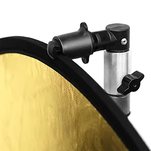 Limostudio Photo Video Photography Studio Reflector Disc Holder Clip for Light Stand, AGG1411 1PACK - Reflector Disc Holder Clip