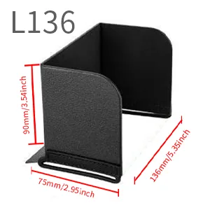 Monitor Sun Hood Sunshade Compatible for Phones iPads Tablets on Remote Controller for DJI Spark/Mavic/Phantom/Inspire/OSMO (Upgraded Version) (136mm) L136 - L136