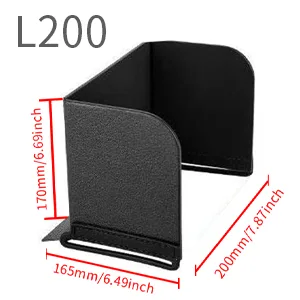 Monitor Sun Hood Sunshade Compatible for Phones iPads Tablets on Remote Controller for DJI Spark/Mavic/Phantom/Inspire/OSMO (Upgraded Version) (136mm) L136 - L200
