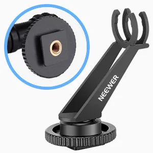 Neewer CM14 Microphone for Phone, Mini On-Camera Video Microphone with Mic Mount, Windscreen, Audio Cables Compatible with iPhone/Android Phone/DSLR Camera/Camcorder (Adapter for iPhone Not Included) - product information 7