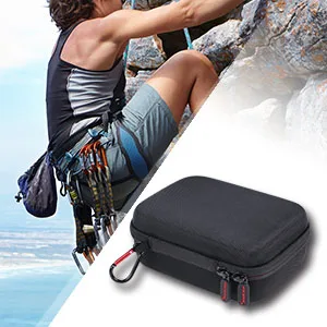 Smatree Carrying Case Compatible for GoPro Hero 8/7/6/5/4/3+/3/2/1/GOPRO HERO (2018)/DJI Osmo Action(Black & Red)-Extra-Small - product information 16