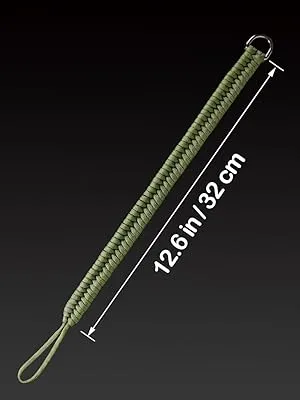 SUNYA Camera Wrist Strap ,Paracord Camera Hand Sling, Quick Release, Portable Attachment Green - camera wrist strap