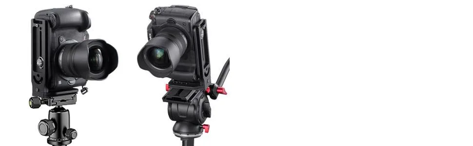 DSLR Camera L Bracket Vertical Horizontal Switching Tripod Quick Release Plate Compatible with Canon Nikon Sony DJI Osmo Ronin Zhiyun Stabilizer Tripod Monopod - product information 5