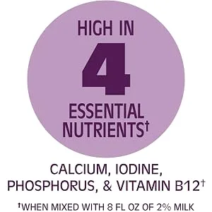 Organic Valley Postnatal Support  Organic Smoothie Mix  Vanilla  10 oz - Calcium, Iodine, Phosphorus, & Vitamin B12* (when mixed with 8 fl oz of 2% milk)