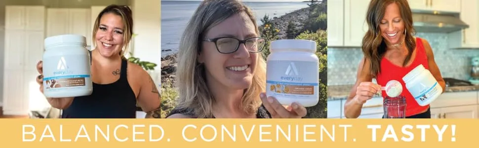 TransformHQ Meal Replacement Shake Powder 7 Servings (Blueberry Cheesecake) - Gluten Free, Non-GMO - MRS 7 serv Lifestyle Balanced Convenient Tasty