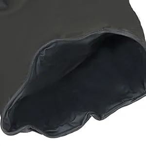akgk Nitrile Gloves, 100 Pcs Disposable Black Nitrile Gloves 4 Mil Large Large (Pack of 100) Black - Put on/take off