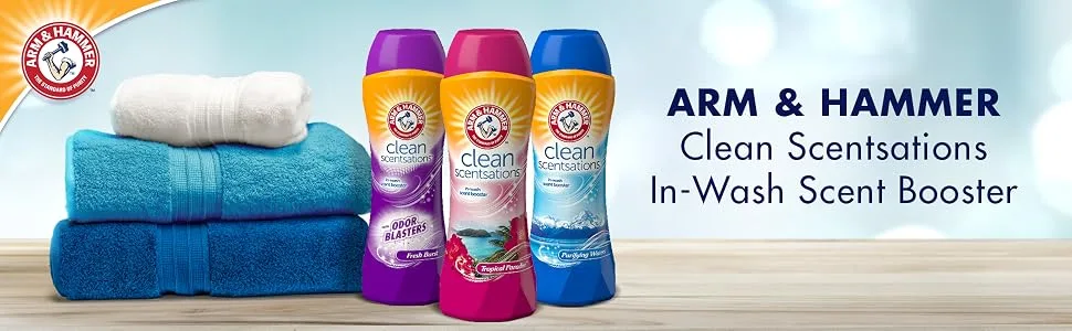 Arm & Hammer in-Wash Scent Booster, Purifying Waters, 37.8 oz Purifying Waters 37.8 Oz - product information 1