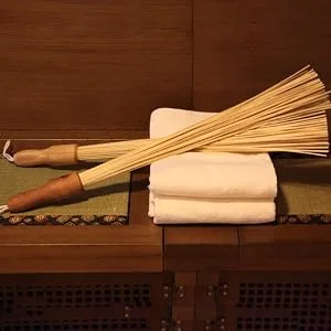 Massage Bamboo Sauna Stick - Wood Therapy Massage Body Tool - Fitness Manual Massage Clatter Stick - bamboo brooms
