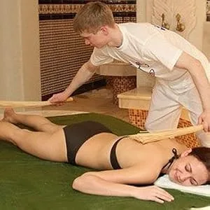 Massage Bamboo Sauna Stick - Wood Therapy Massage Body Tool - Fitness Manual Massage Clatter Stick - massage