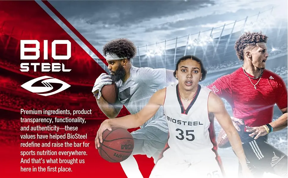 BioSteel Hydration Mix, Sugar-Free with Essential Electrolytes and B Vitamins, Rainbow Twist, 12 Single Serving Packets Rainbow Twist 12 Servings (Pack of 1) - biosteel mission statement