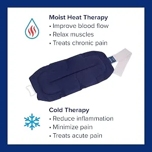 Bed Buddy Back Wrap Heat Pad - Microwaveable Heating Pad - Microwave Heating Pad and Cold Pack for Back Pain, Neck Pain, Muscle Pain, Heating Pad Microwave - Moist heat therapy and cold therapy