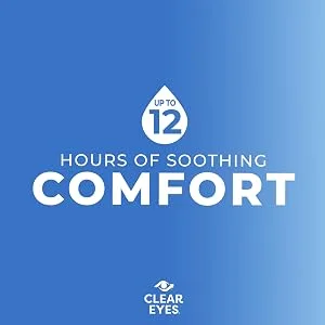 Clear Eyes Eye Drops, Complete 7 Symptom Relief, 0.5 Fl Oz (Pack of 3) 7 Symptom Relief 1.5 Ounce - Soothing comfort eye drops