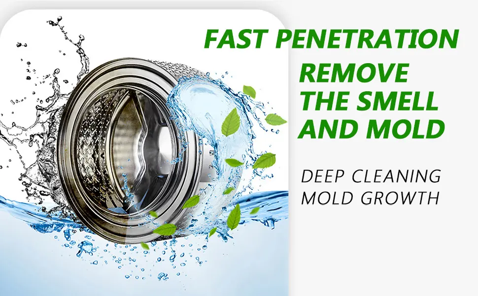 Finally Fresh Washing Machine Cleaner for Front Loaders & Top loaders, 20 Packs Washer Cleaner, Washer Machine Cleaner for Sensitive Skin, Suitable for All Washing Machine Include HE Washing Machines. - finally fresh