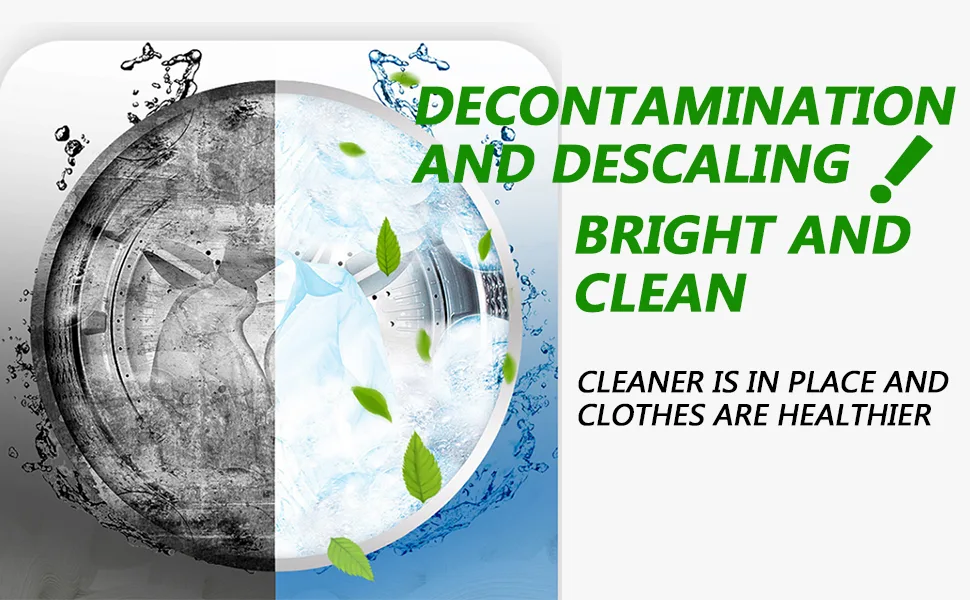 Finally Fresh Washing Machine Cleaner for Front Loaders & Top loaders, 20 Packs Washer Cleaner, Washer Machine Cleaner for Sensitive Skin, Suitable for All Washing Machine Include HE Washing Machines. - finally fresh