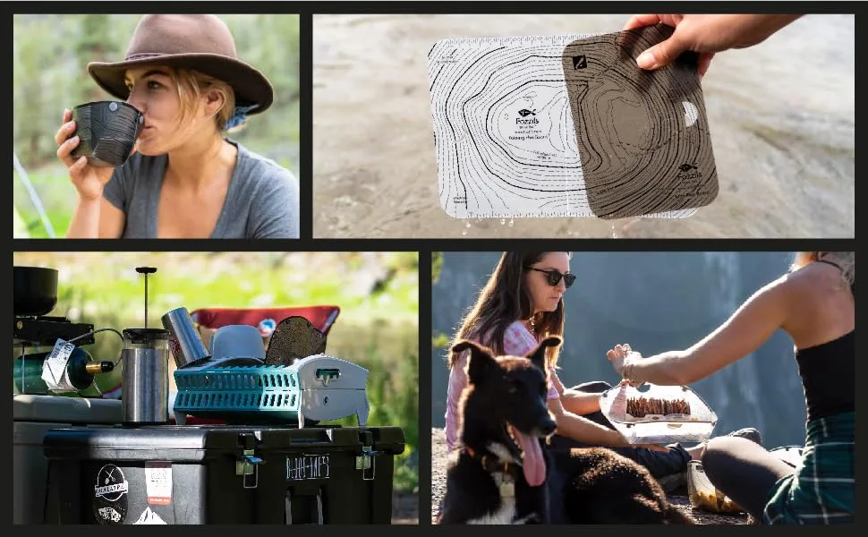 Fozzils Snapfold Solo Pack (Cup, Bowl, Dish) Mist - Bowl lifestyle pictures